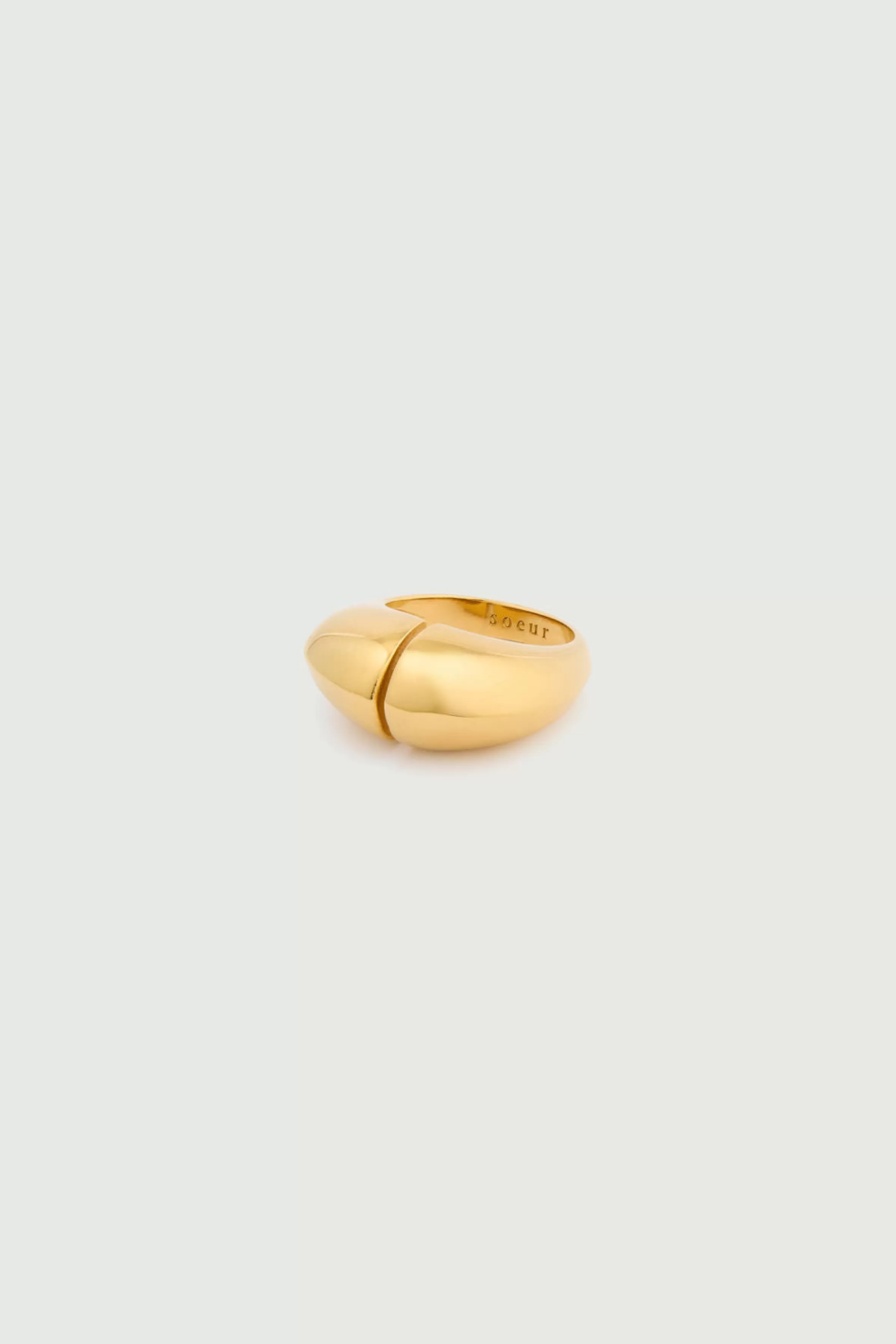 Cheap Soeur bague doré