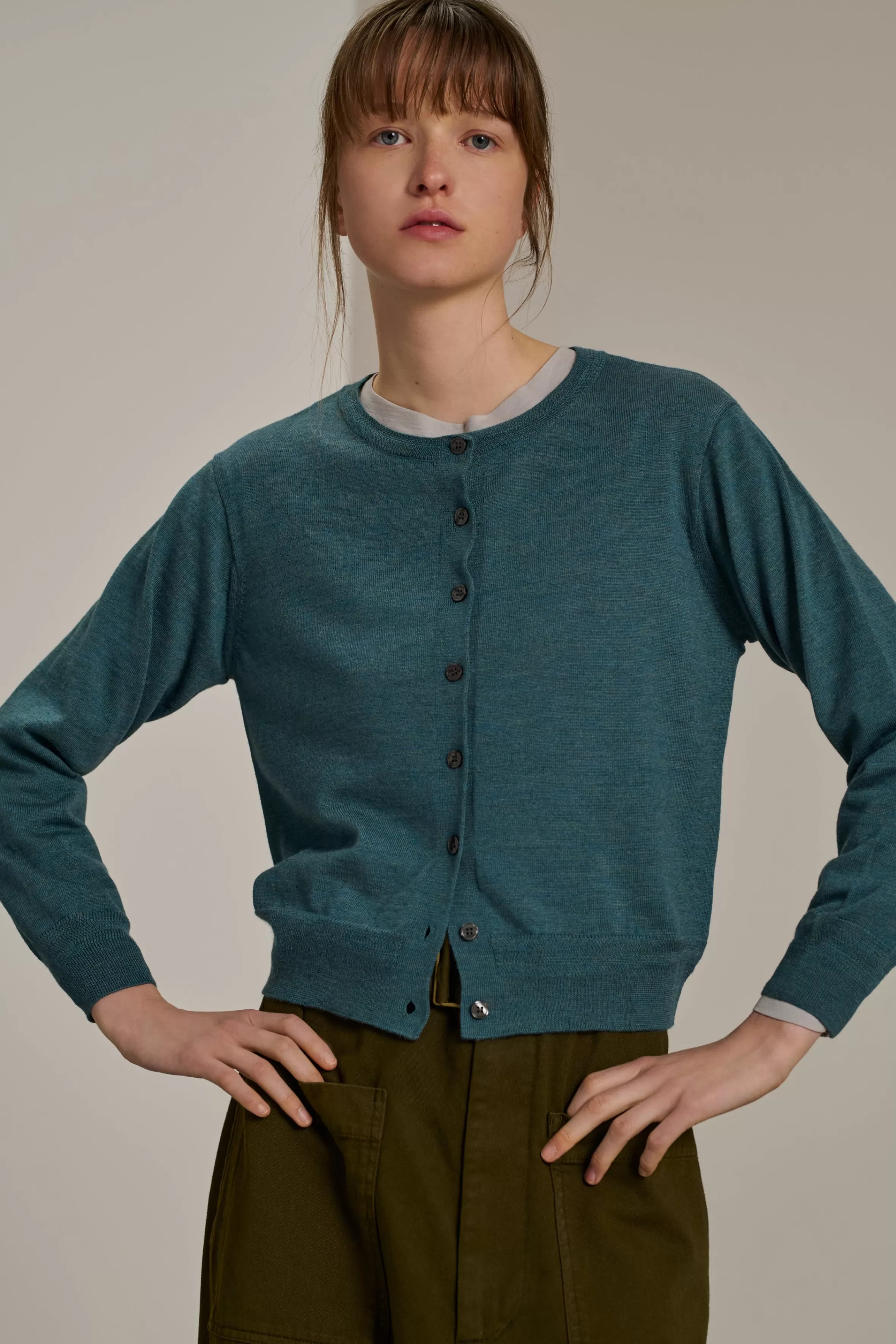 Sale Soeur cardigan tita bleucéladon