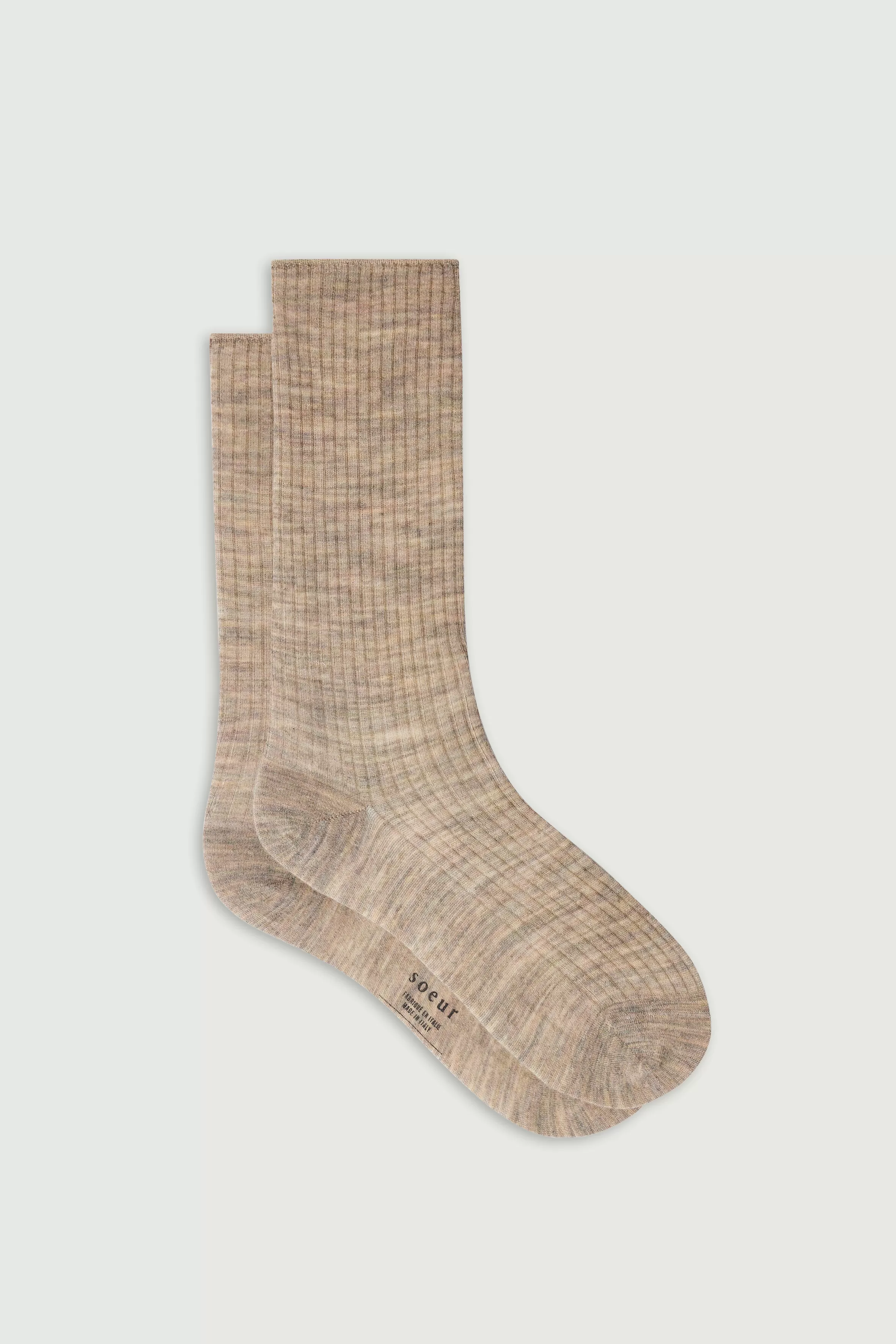 Hot Soeur chaussettes arabella beigechiné