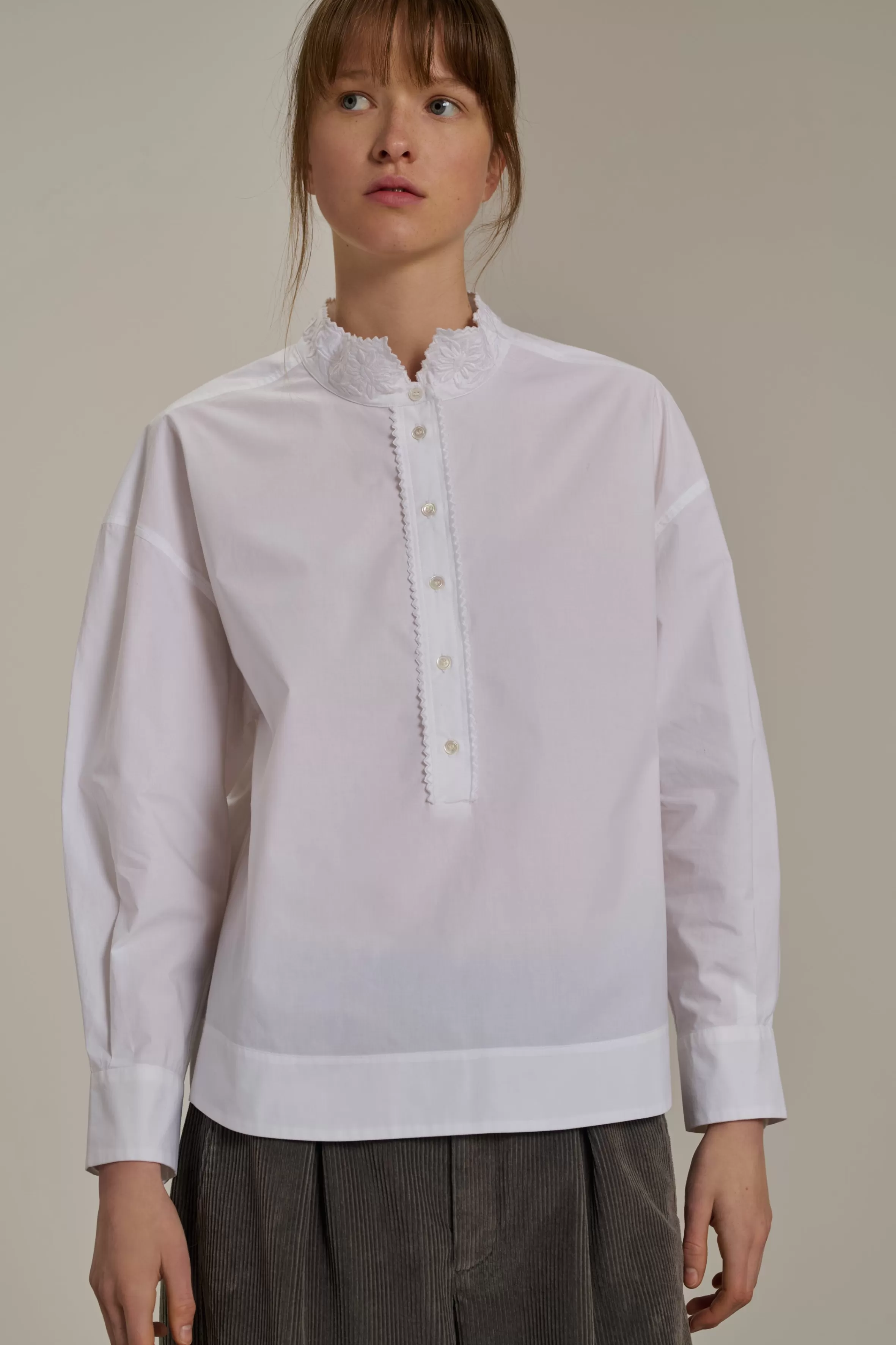 Shop Soeur chemise poeme blanc