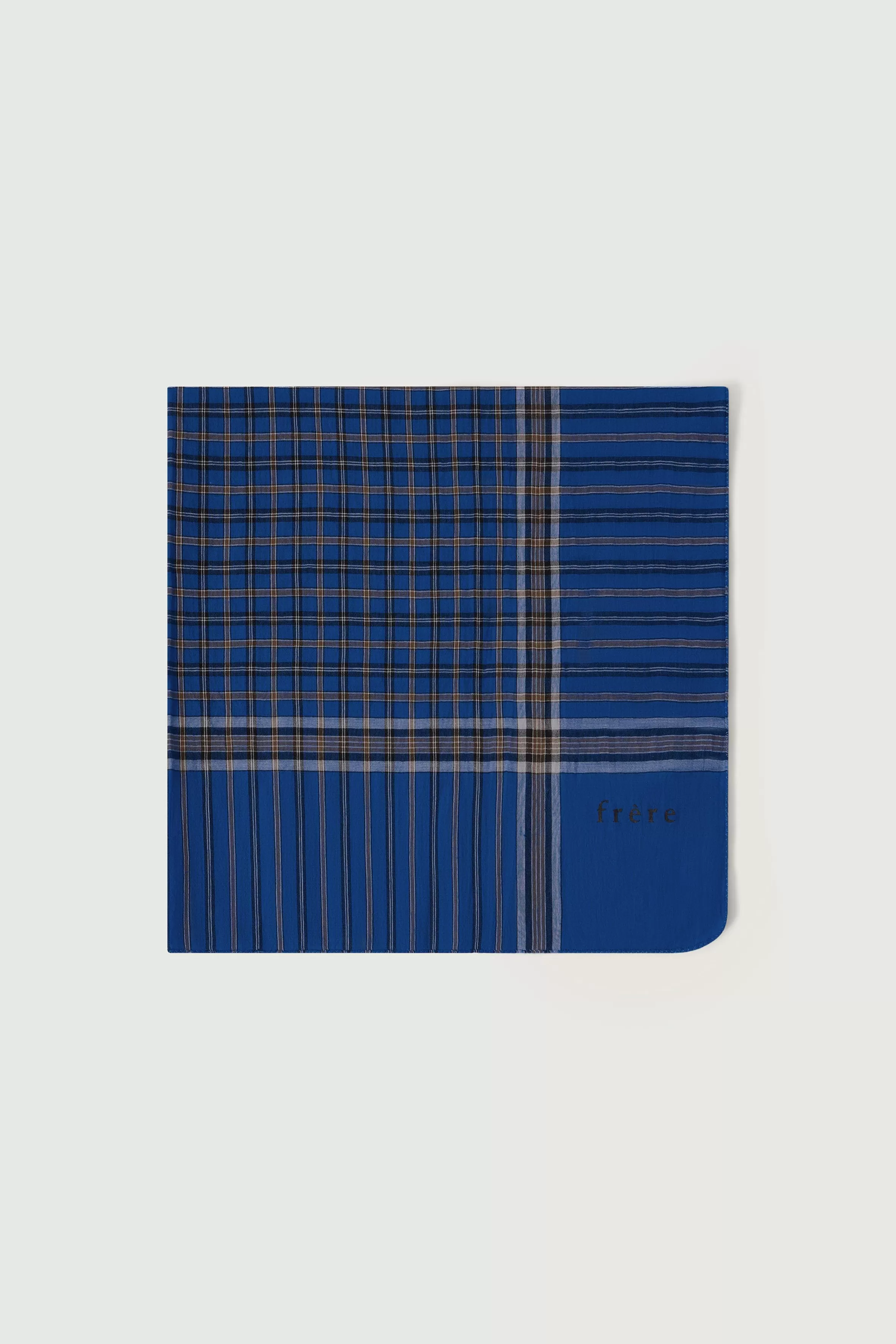 Sale Soeur foulard colin bleu/terrebattue