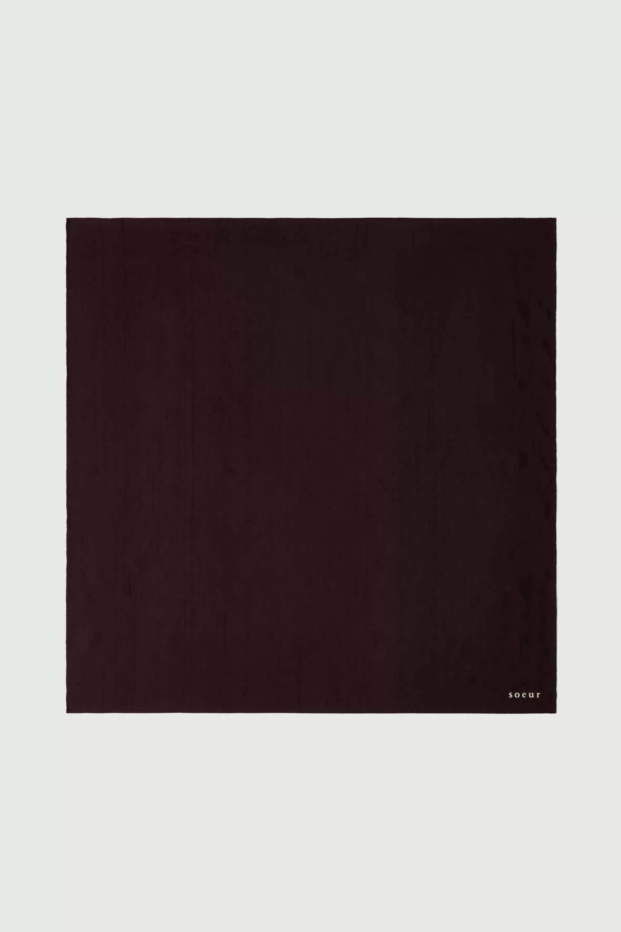 Cheap Soeur foulard square aubergine