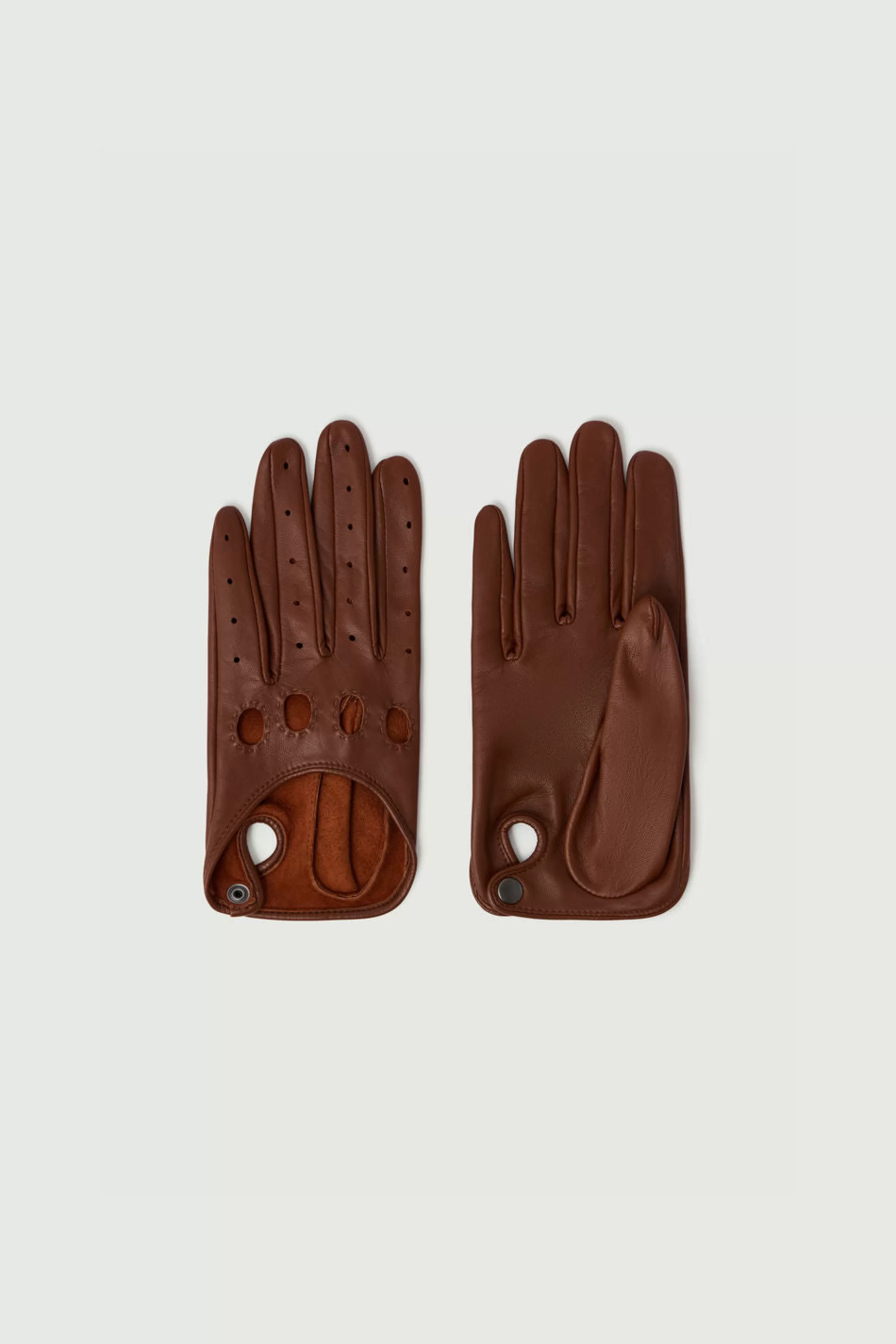 Shop Soeur gants duxford marron