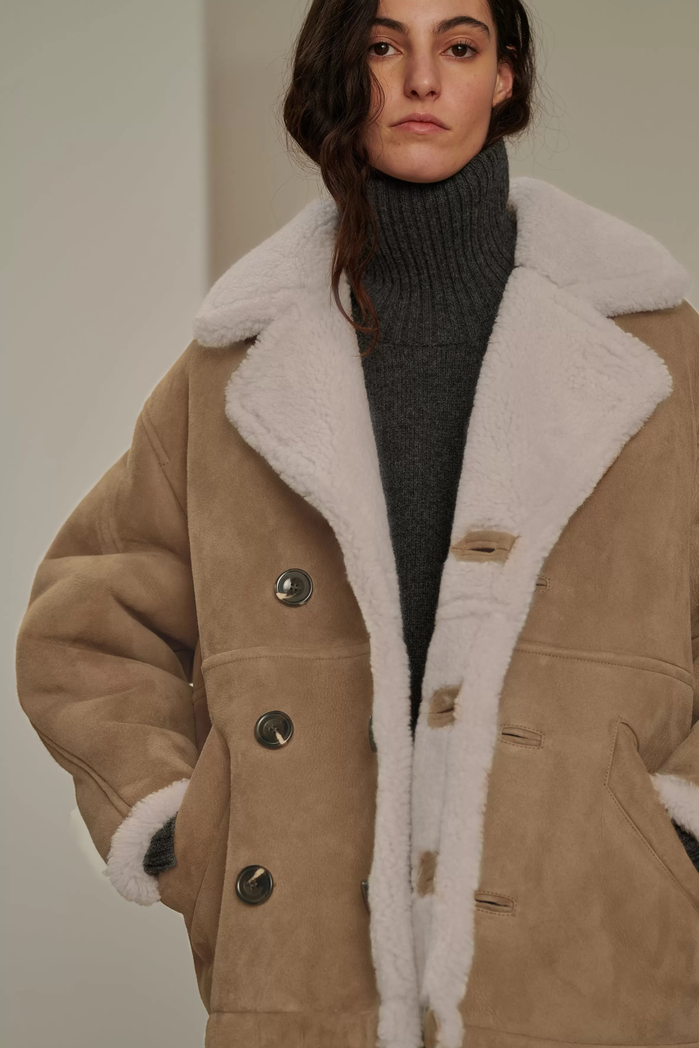 Cheap Soeur manteau bonn beige/crème