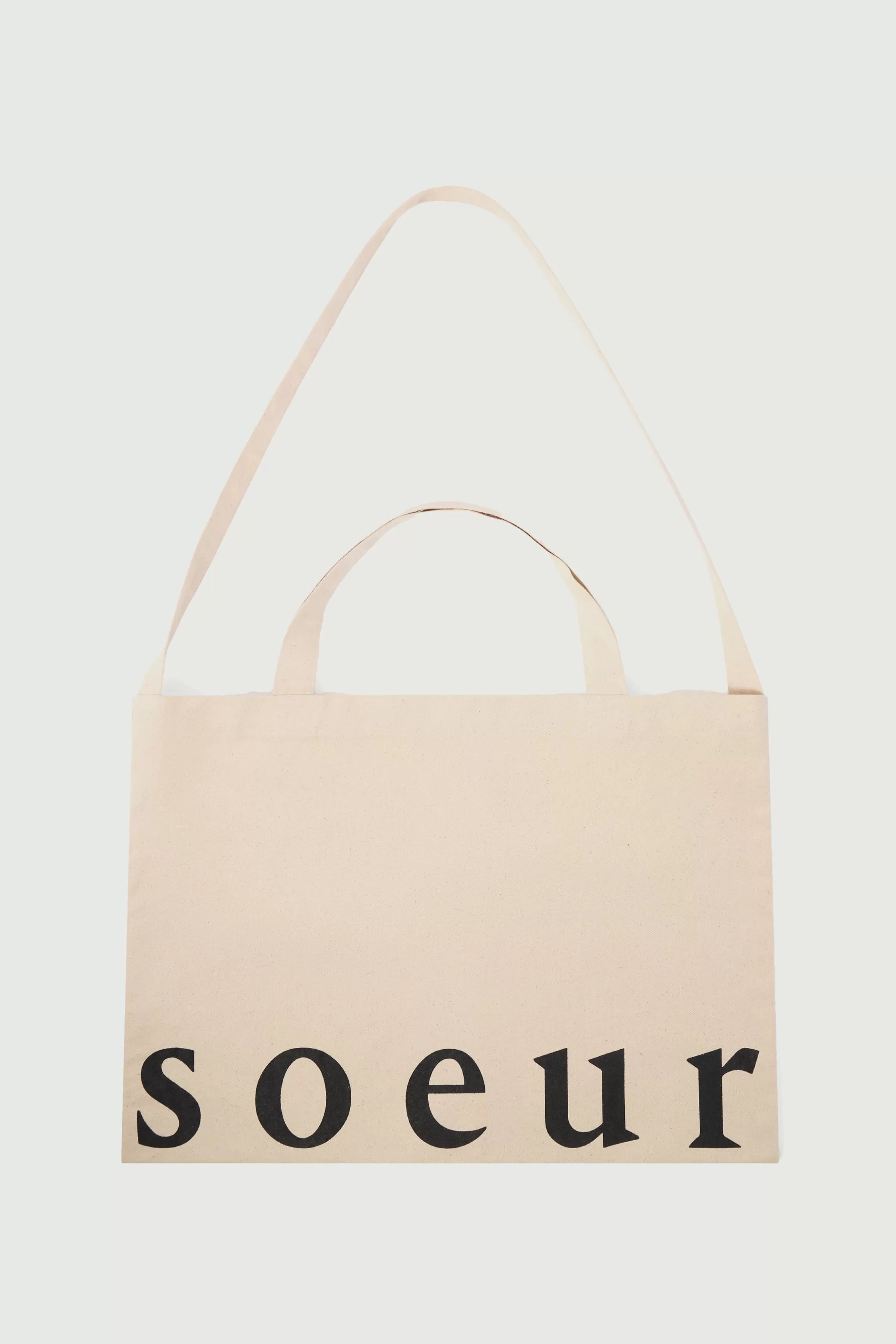 Hot Soeur maxi tote bag écru