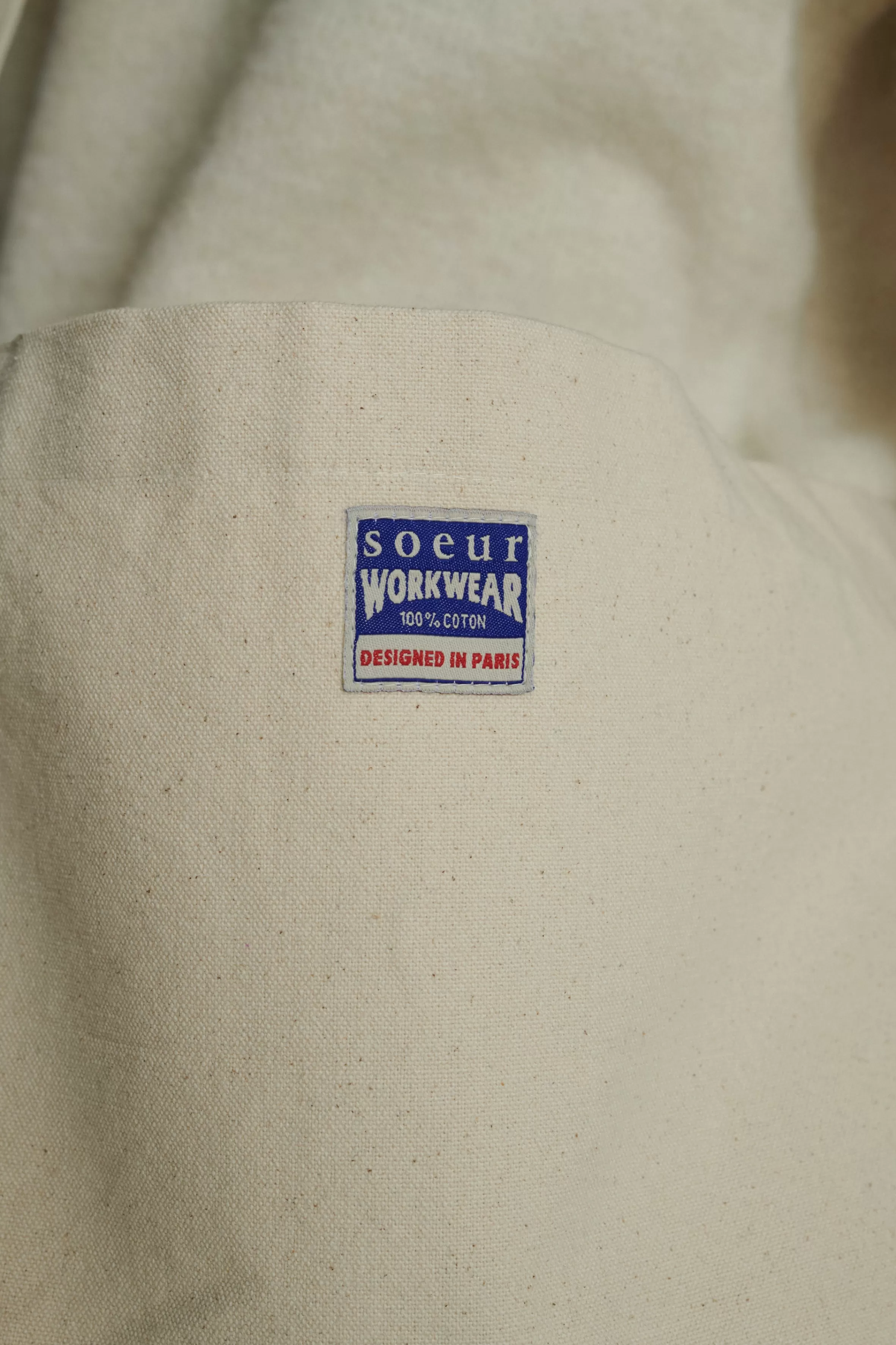 Online Soeur medium tote bag écru