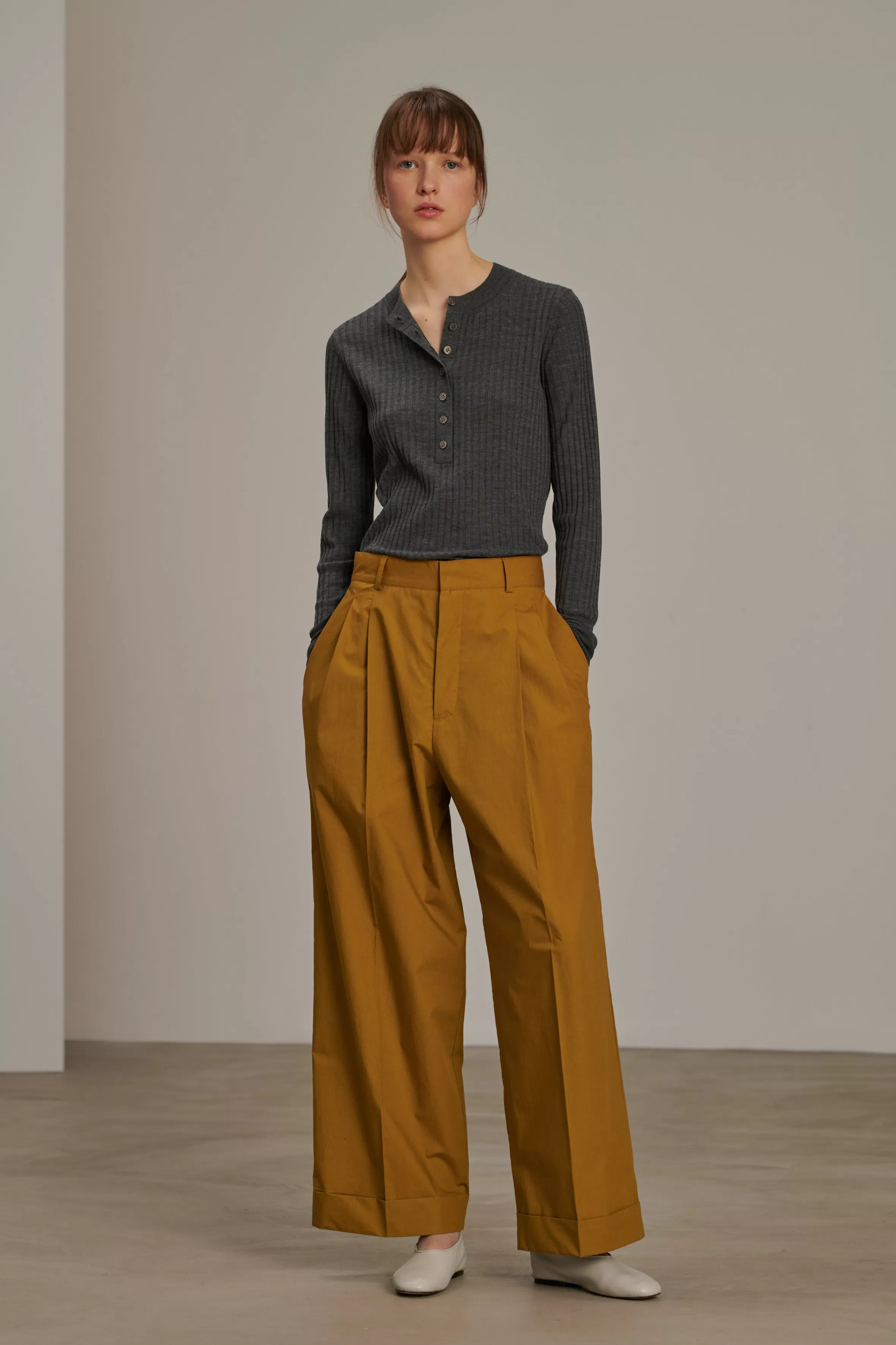 Online Soeur pantalon watson bronze