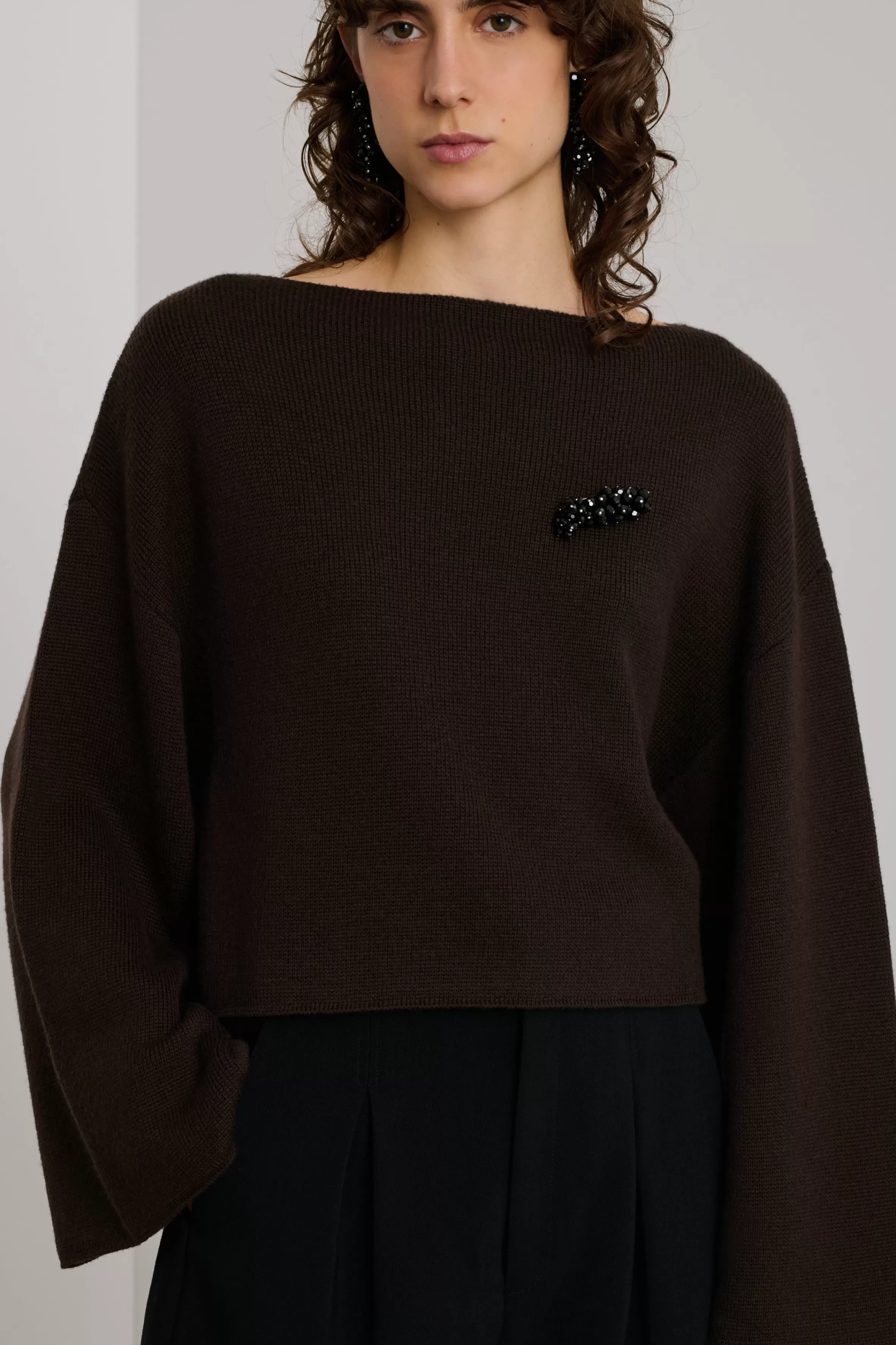 Flash Sale Soeur pull andrew marron