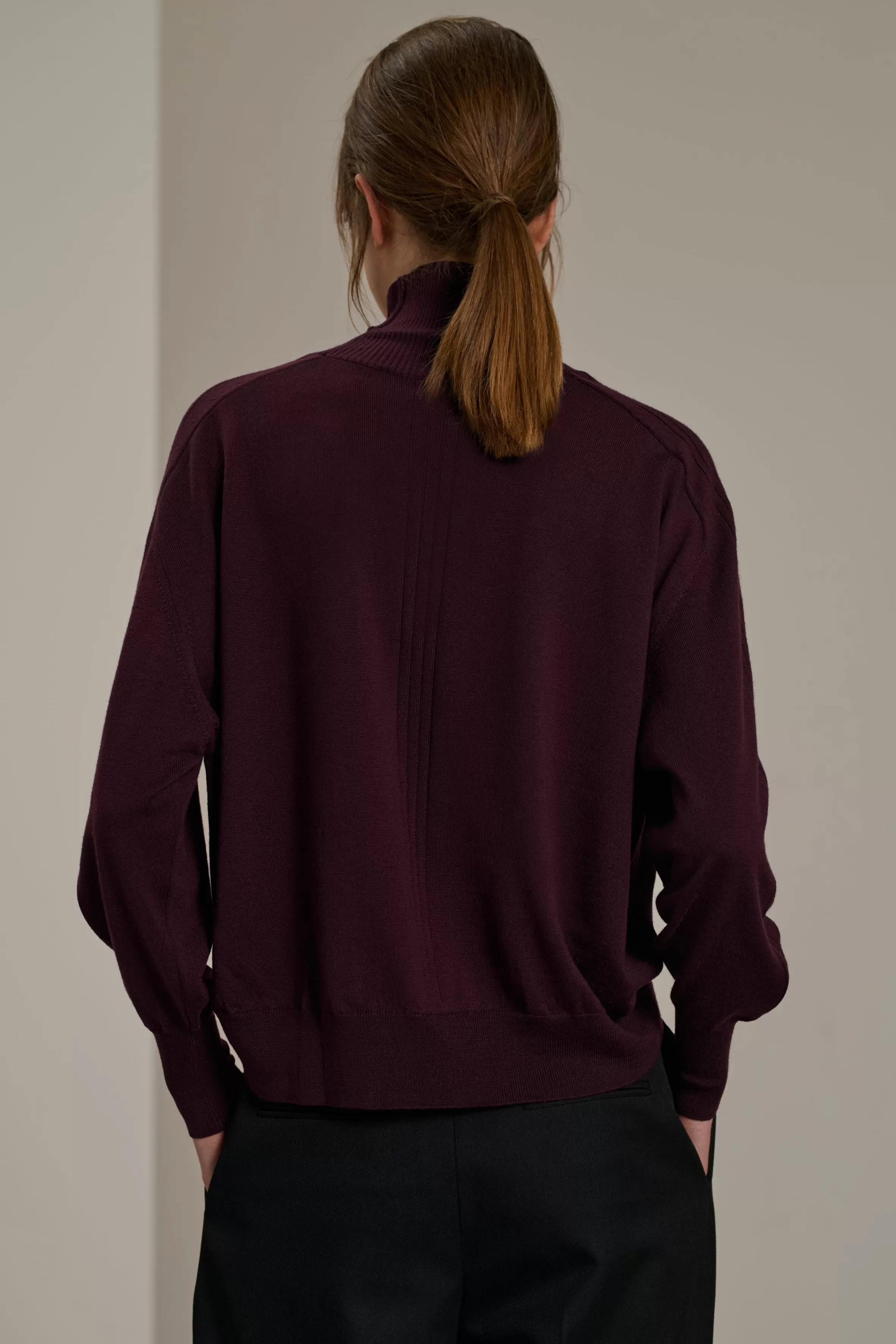 Flash Sale Soeur pull nord aubergine