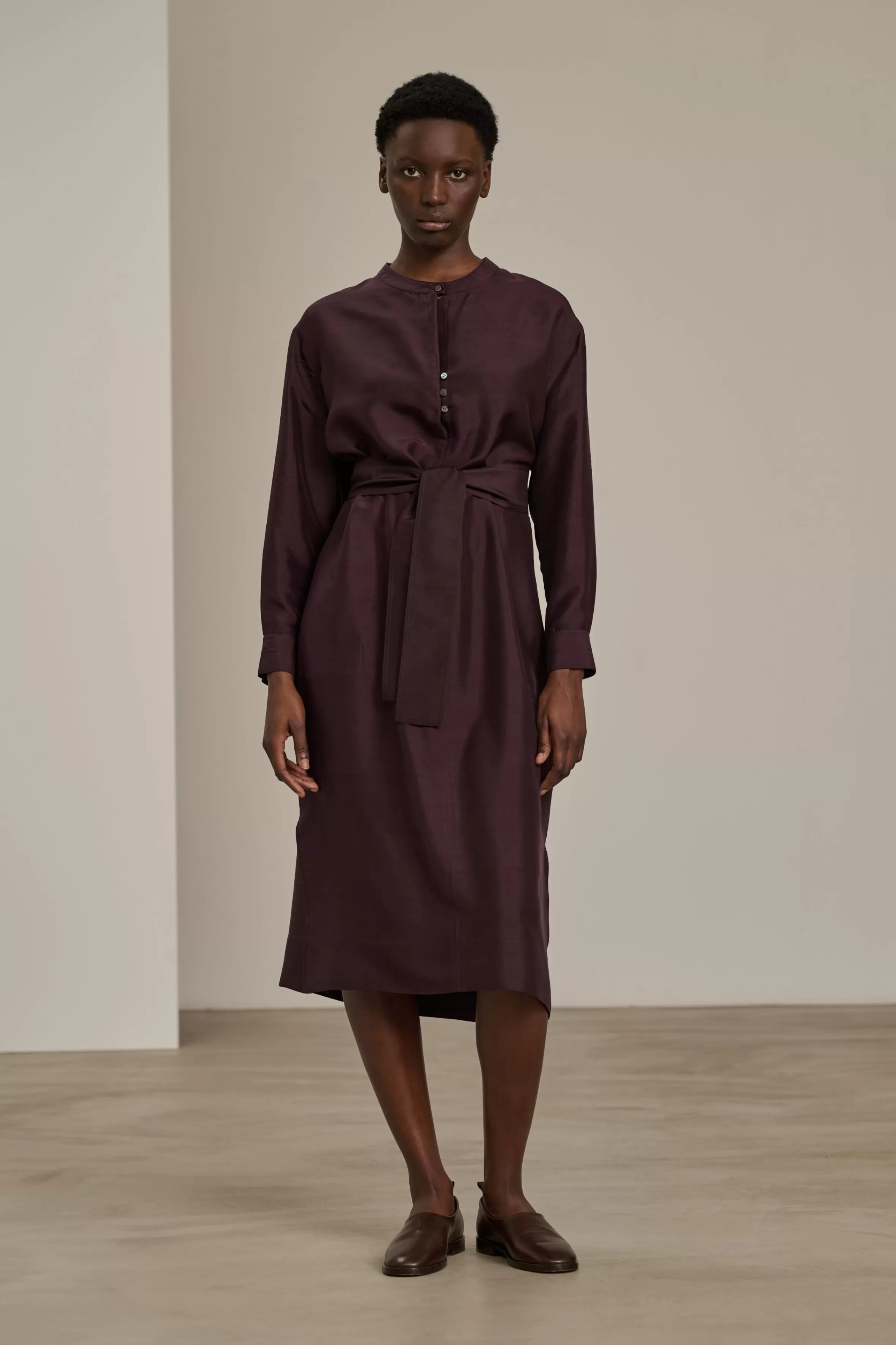 Hot Soeur robe cabourg aubergine