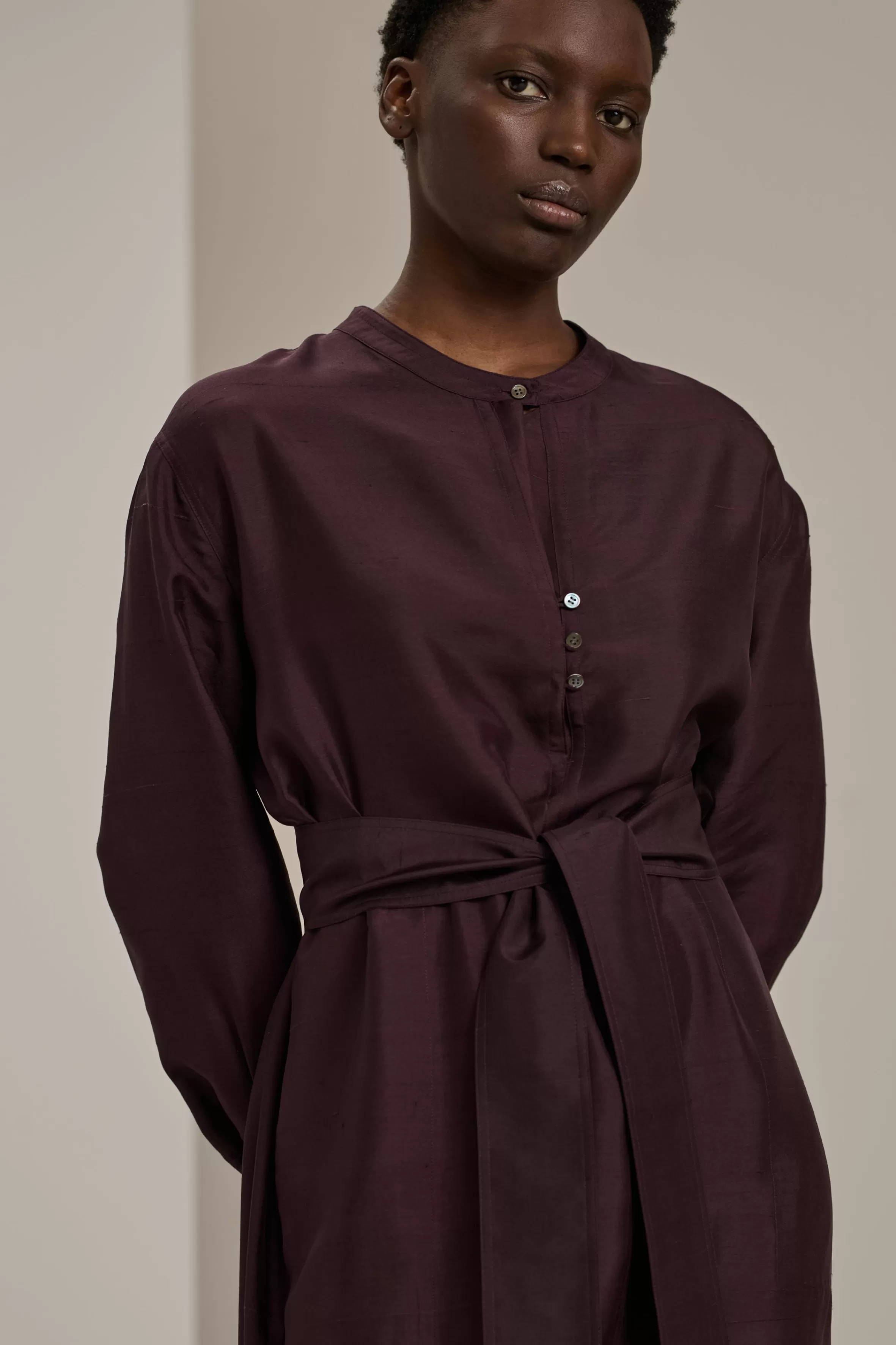 Hot Soeur robe cabourg aubergine