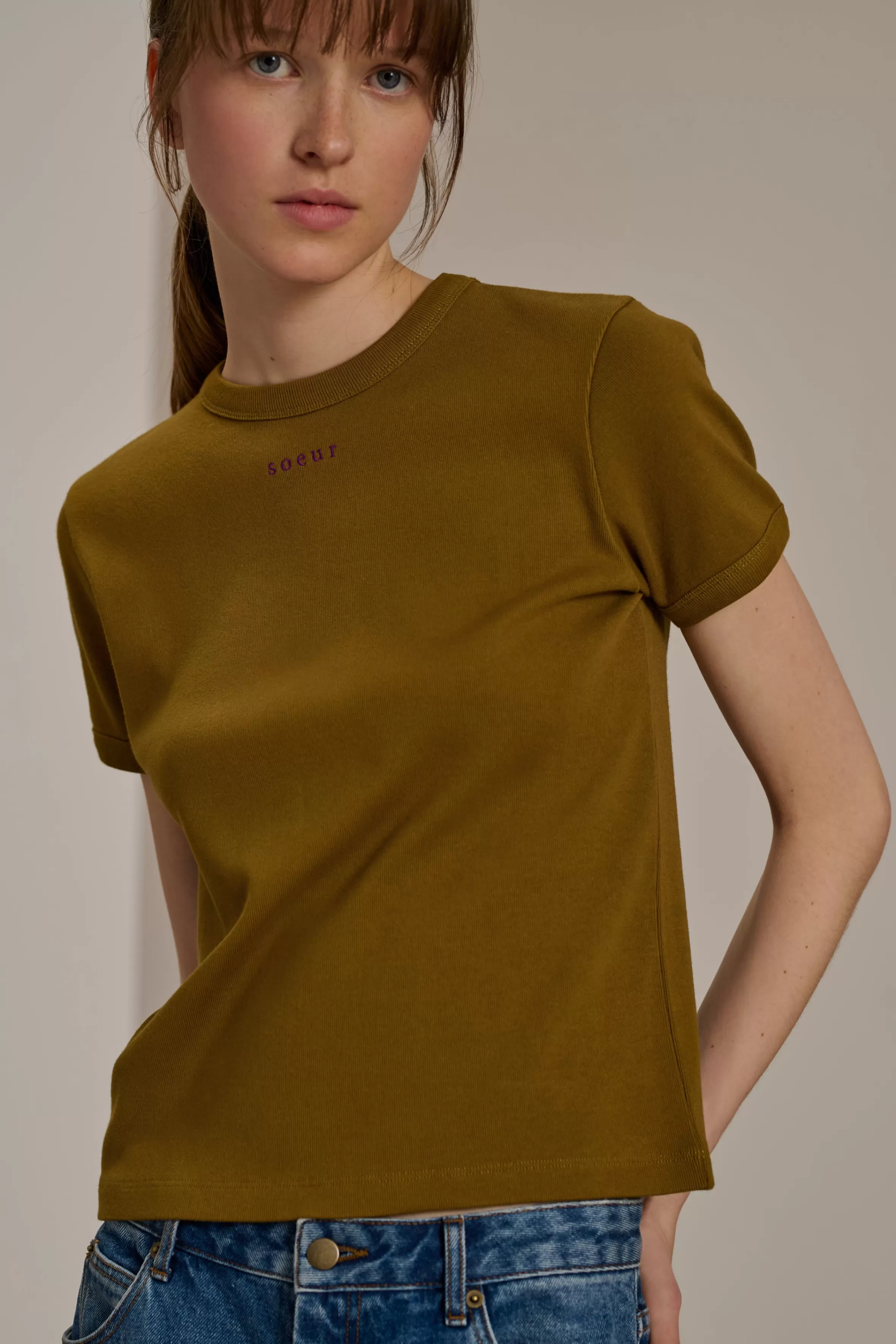 Hot Soeur tee-shirt aristide bronze