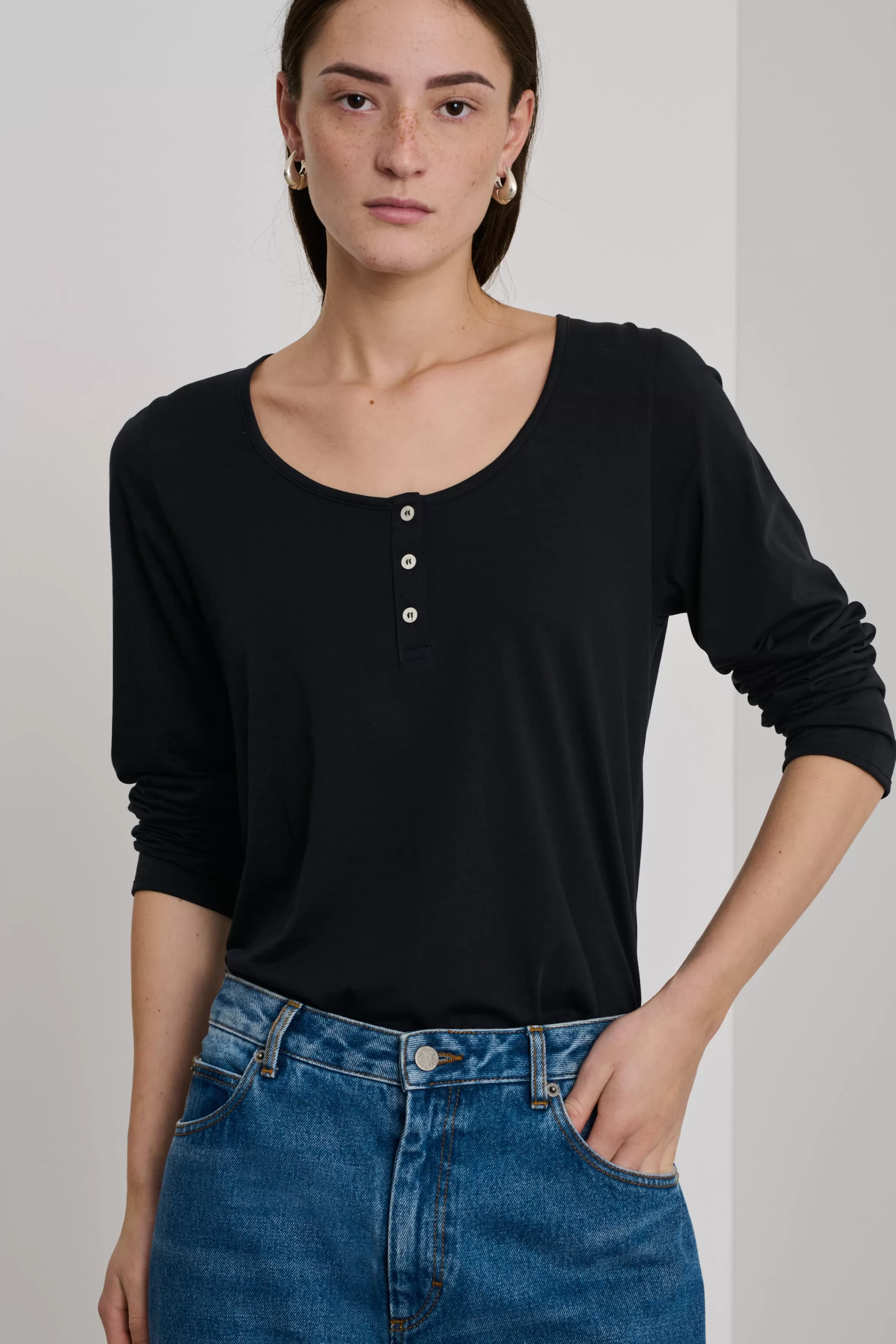 Hot Soeur tee-shirt aurelia noir