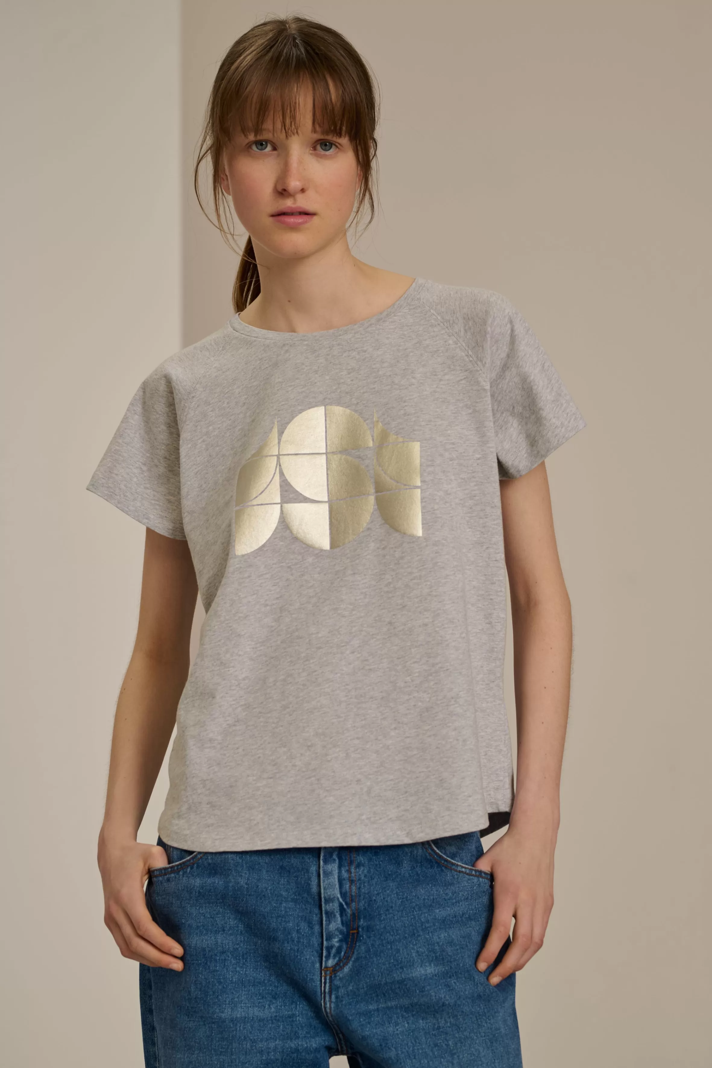 Best Sale Soeur tee-shirt val grischiné