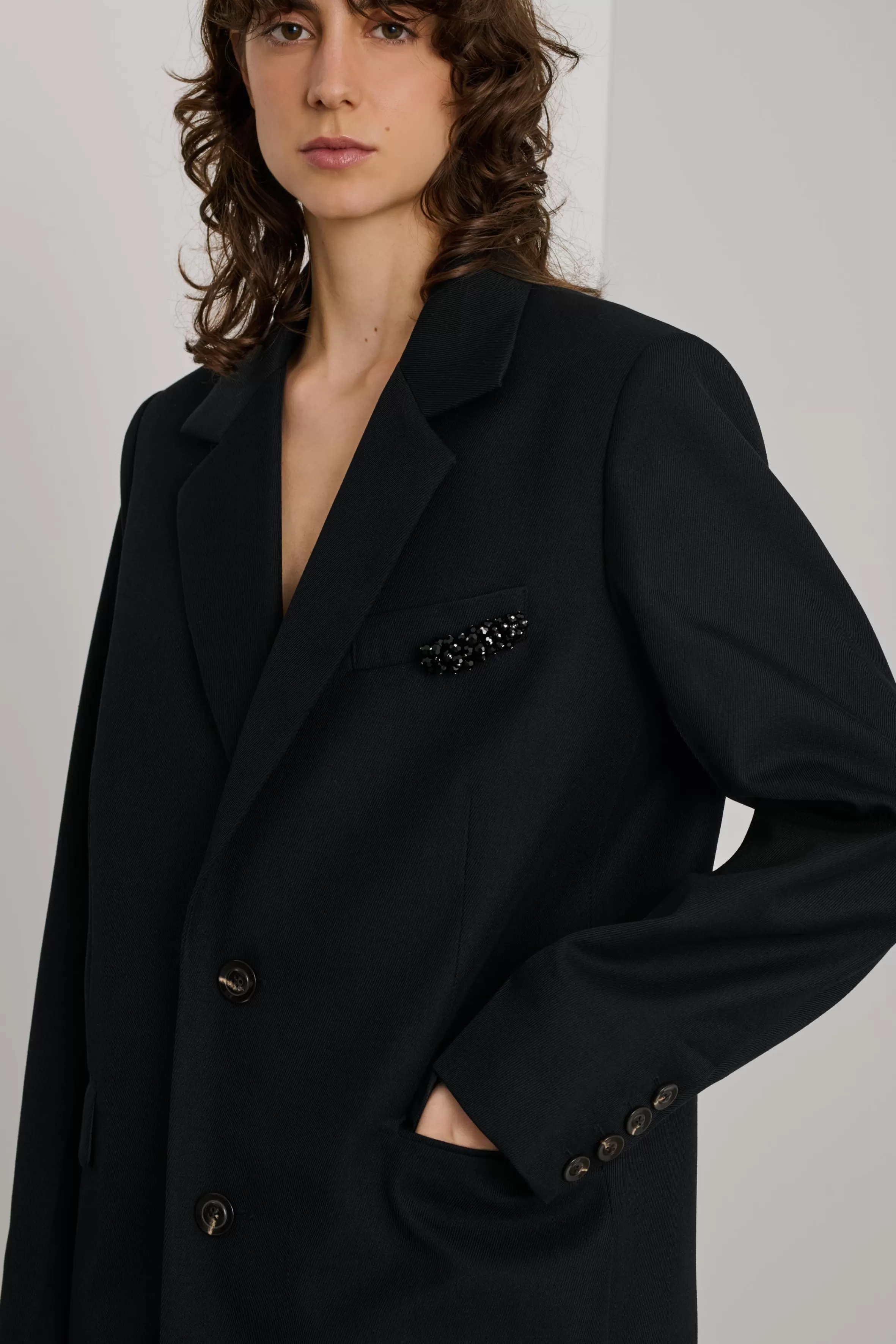 Hot Soeur veste tailor noir