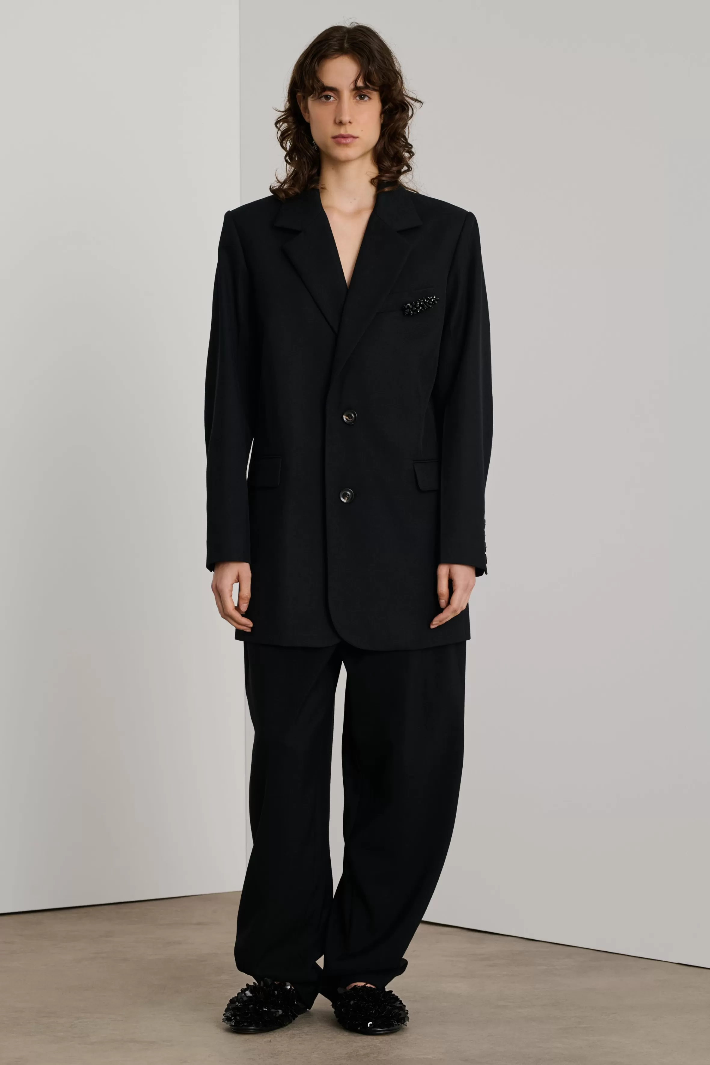 Hot Soeur veste tailor noir